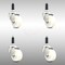 Service Caster 3 Inch 316SS Nylon Wheel Swivel 7/8 Inch Expanding Stem Caster Set SCC SCC-SS316EX20S314-NYS-78-4 - alternate 1